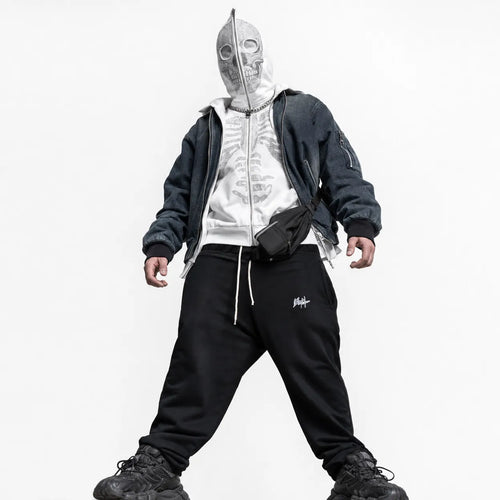 Rhinestone Full Zip Hoodie