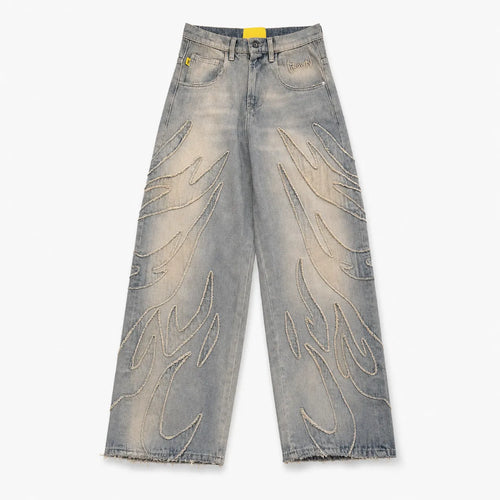 Baggy Jeans Wide Leg Washed