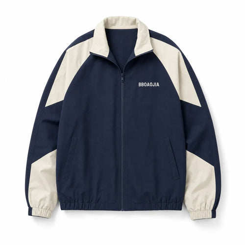 Full Zip Block Jacket