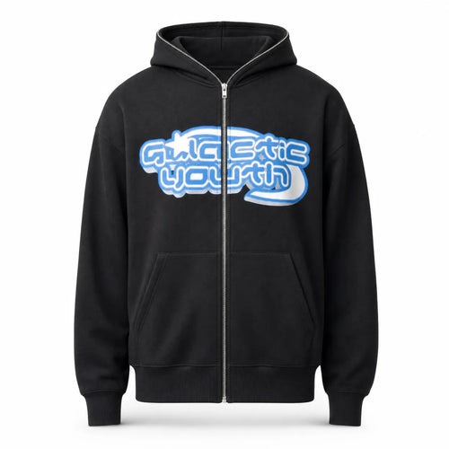 Graphic Zip Hoodie Skull