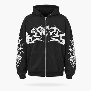 Hoodie Tribal Ink Design
