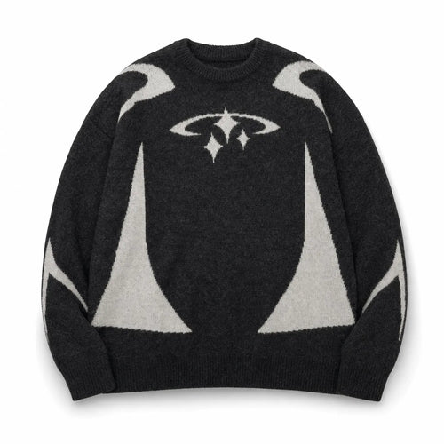 Knitted Jumper Galactic Print