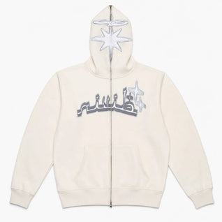 Zip Up Hoodie Reflective Star