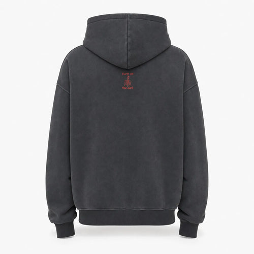Skeleton Zip Hoodie Streetwear