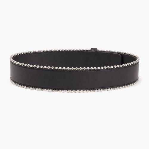 Star Buckle Studded Belt