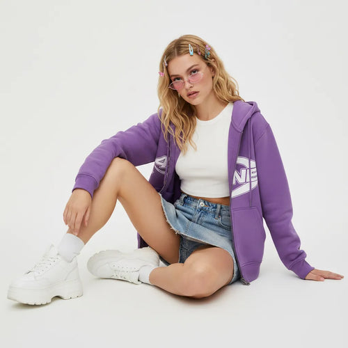 Star Graphic Zip Hoodie