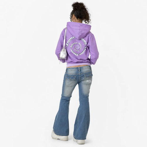 Star Graphic Zip Hoodie