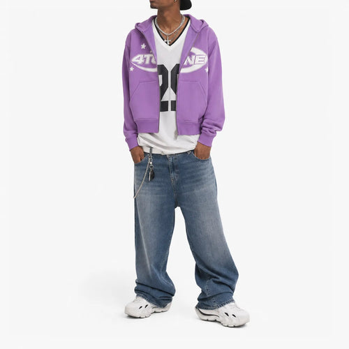 Star Graphic Zip Hoodie