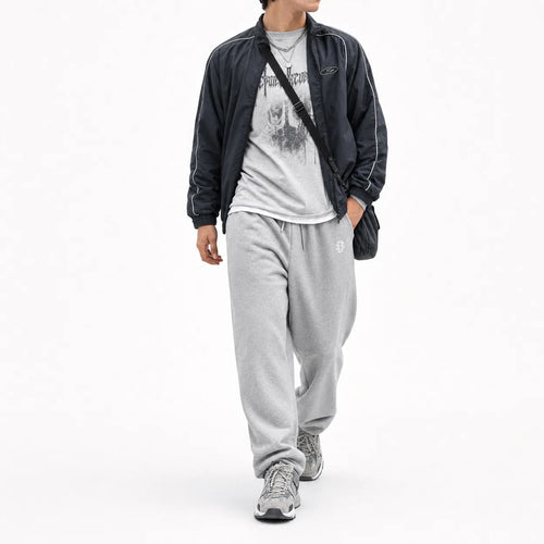 Straight Leg Baggy Joggers