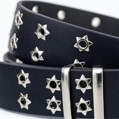 Studded Metal Punk Belt