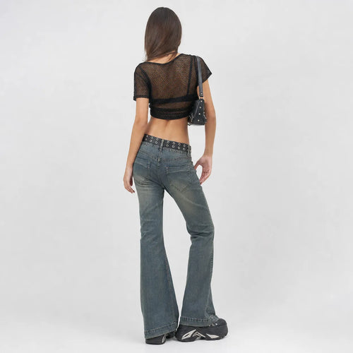 Studded Metal Punk Belt
