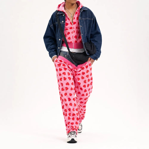 Tracksuit Zip Hoodie Heart
