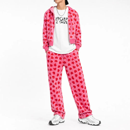 Tracksuit Zip Hoodie Heart