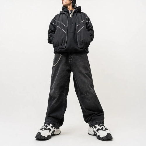 V Line Track Jacket