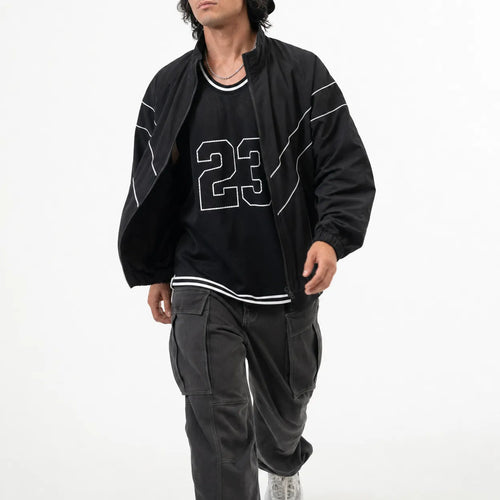 V Line Track Jacket