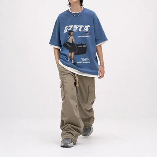 Vintage Japanese Graphic T Shirt