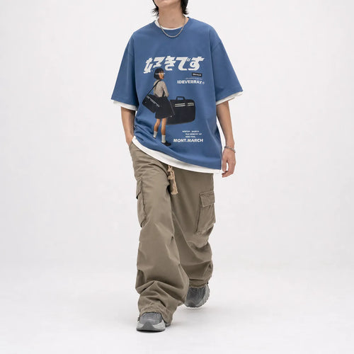 Vintage Japanese Graphic T Shirt