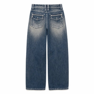 Vintage Washed Baggy Jeans