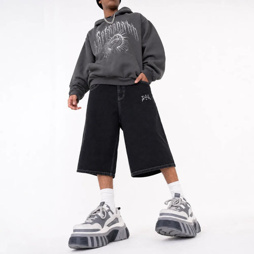 Wide Leg Baggy Shorts