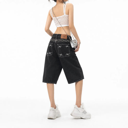 Wide Leg Baggy Shorts