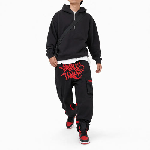 Wide Leg Cargo Pants