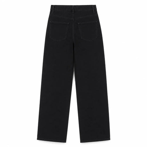 Wide Leg Graphic Jeans