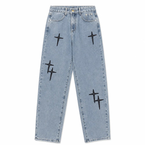 Baggy Jeans Aesthetic Distressed