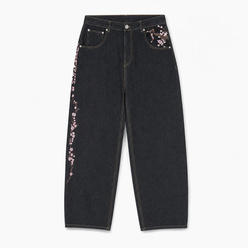 Baggy Jeans Japanese Print