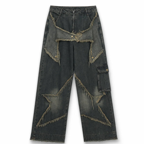 Distressed Baggy Jeans For Women
