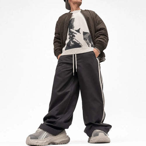 Y2K Oversized Knitted Retro Jumper