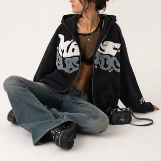 Zip Hoodie Relaxed Fit