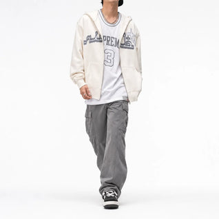 Zip Up Hoodie Reflective Star