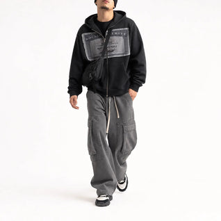 Zip Up Hoodie Social Security