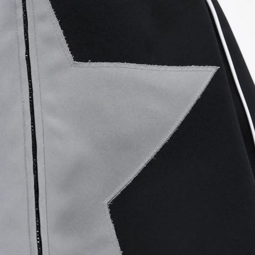 Zip Up Jacket Star Print