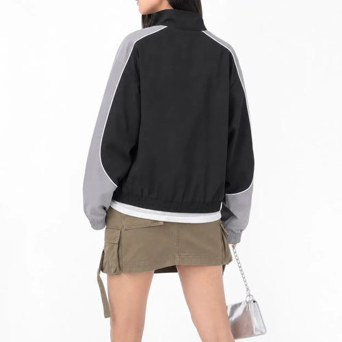 Zip Up Jacket Star Print
